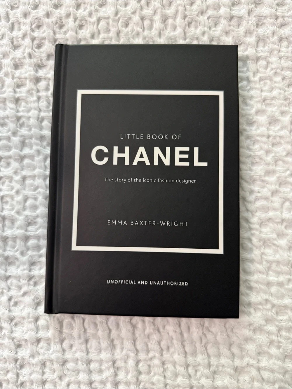 CHANEL Black Hardcover Decorative Book 📖